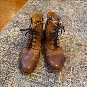 Bed Stu Brown Leather Boots